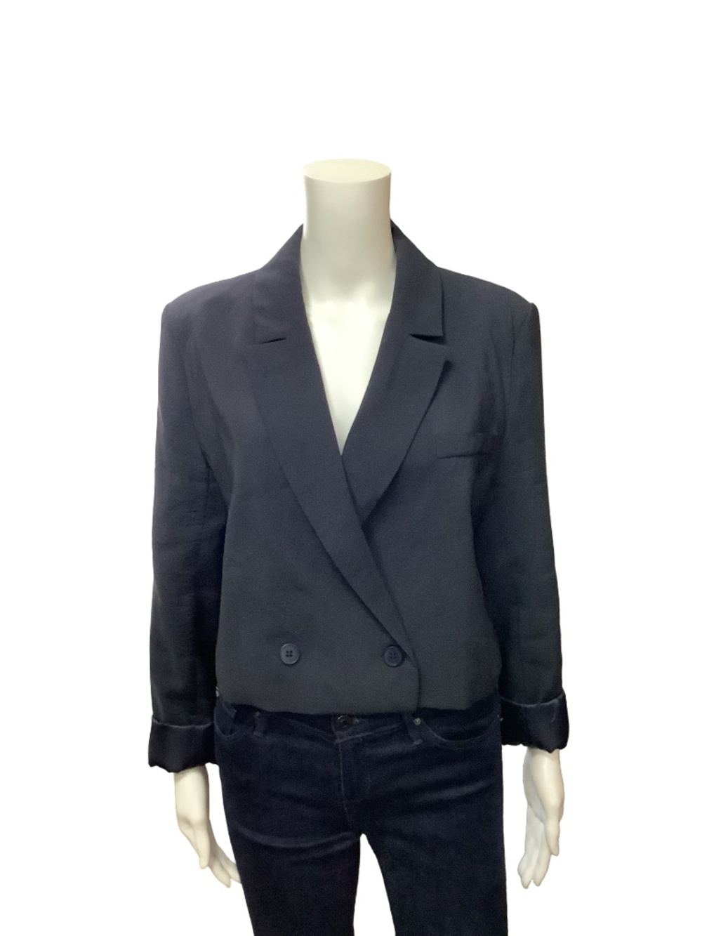 Dèluc Cropped Blazer Size: M